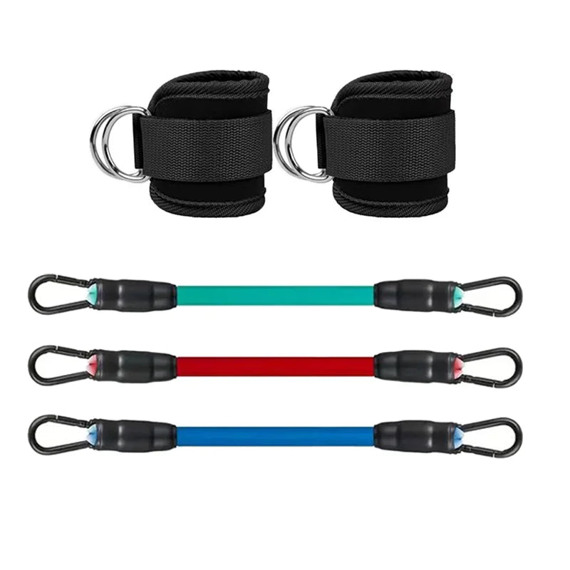Ankle Resistance Bands with Cuffs for Leg & Booty Workout