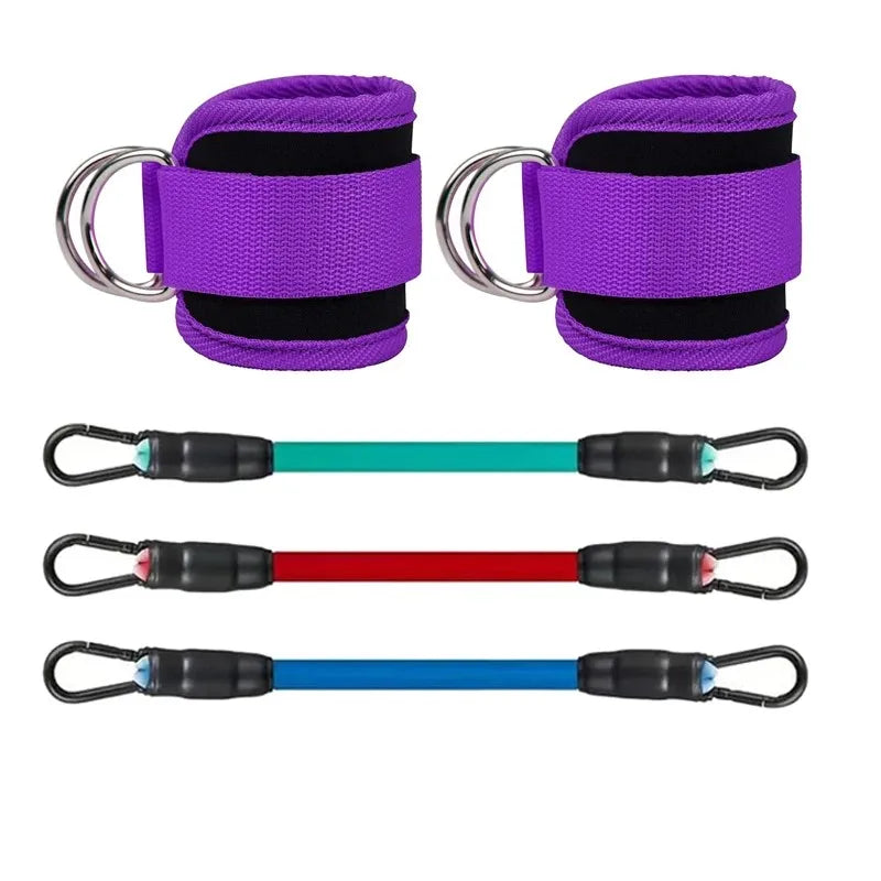 Ankle Resistance Bands with Cuffs for Leg & Booty Workout